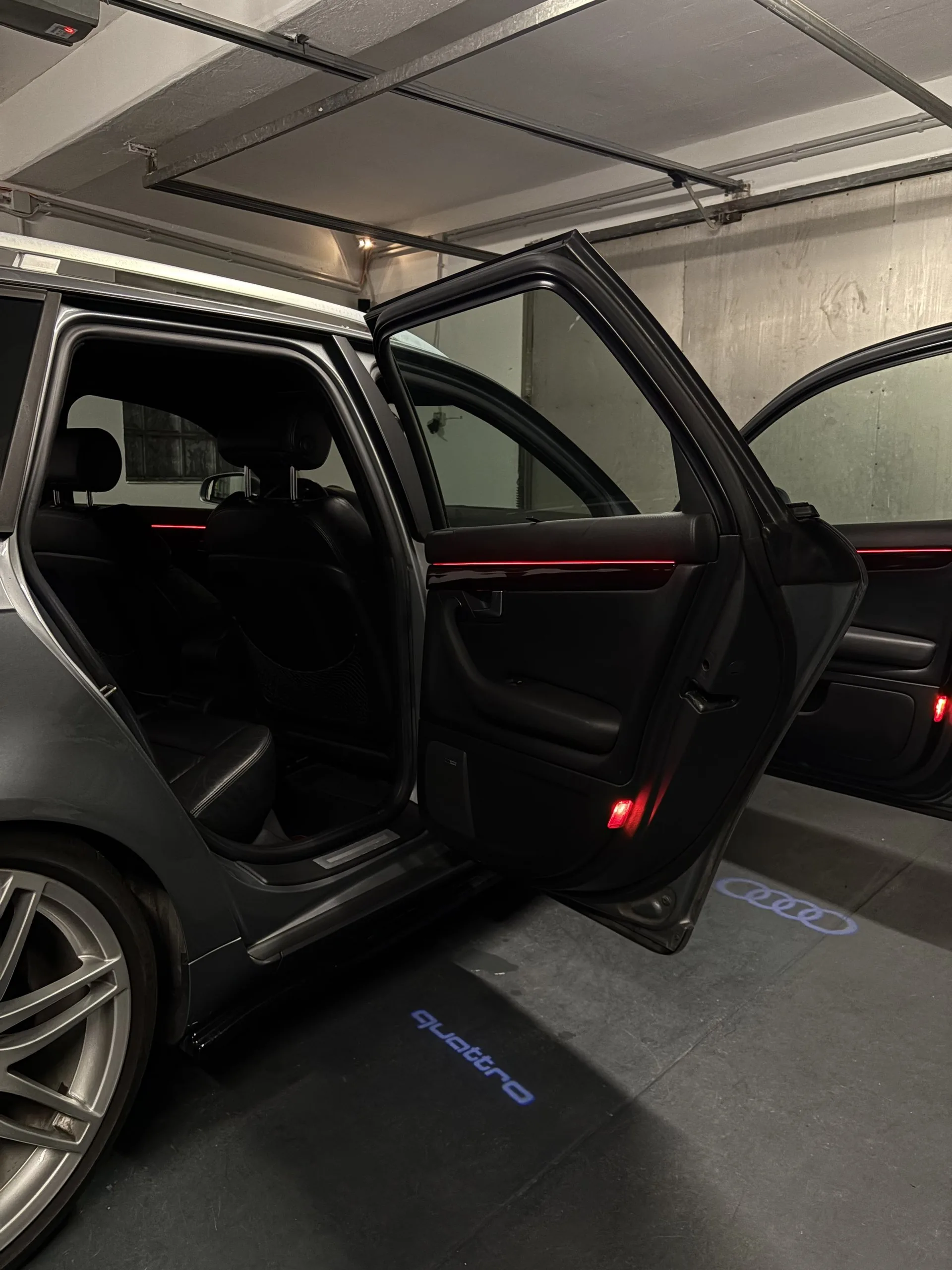 A4 B7 Ambiente offene Türen